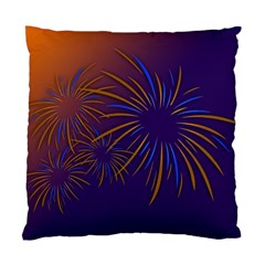 Sylvester New Year S Day Year Party Standard Cushion Case (one Side) by BangZart