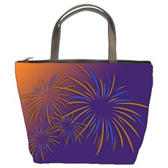 Sylvester New Year S Day Year Party Bucket Bags by BangZart