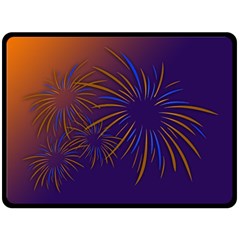 Sylvester New Year S Day Year Party Fleece Blanket (large)  by BangZart