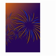 Sylvester New Year S Day Year Party Large Garden Flag (two Sides) by BangZart