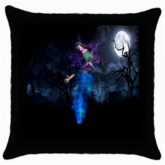 Magical Fantasy Wild Darkness Mist Throw Pillow Case (black) by BangZart