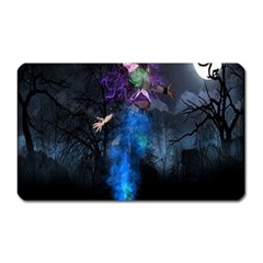 Magical Fantasy Wild Darkness Mist Magnet (rectangular) by BangZart