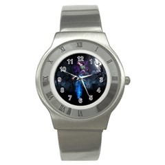 Magical Fantasy Wild Darkness Mist Stainless Steel Watch by BangZart