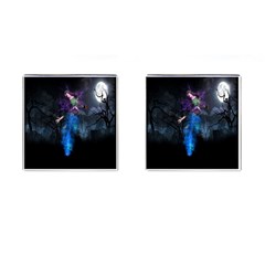 Magical Fantasy Wild Darkness Mist Cufflinks (square) by BangZart