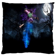 Magical Fantasy Wild Darkness Mist Large Cushion Case (two Sides) by BangZart