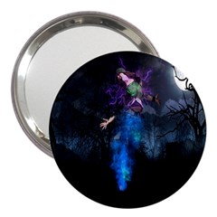 Magical Fantasy Wild Darkness Mist 3  Handbag Mirrors by BangZart