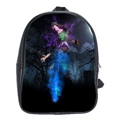 Magical Fantasy Wild Darkness Mist School Bag (xl) by BangZart