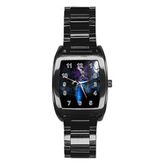 Magical Fantasy Wild Darkness Mist Stainless Steel Barrel Watch by BangZart