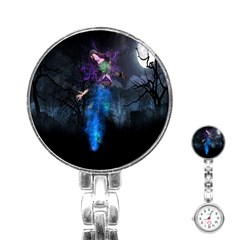 Magical Fantasy Wild Darkness Mist Stainless Steel Nurses Watch by BangZart