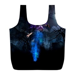 Magical Fantasy Wild Darkness Mist Full Print Recycle Bags (l)  by BangZart