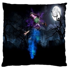 Magical Fantasy Wild Darkness Mist Large Flano Cushion Case (one Side) by BangZart