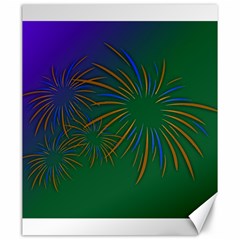 Sylvester New Year S Day Year Party Canvas 20  X 24   by BangZart