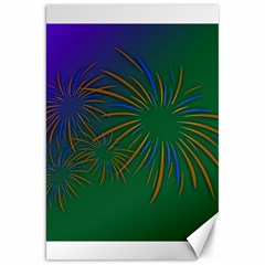 Sylvester New Year S Day Year Party Canvas 20  X 30   by BangZart