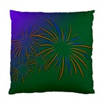 Sylvester New Year S Day Year Party Standard Cushion Case (Two Sides) Back