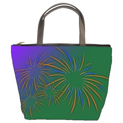 Sylvester New Year S Day Year Party Bucket Bags by BangZart