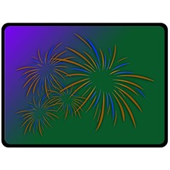 Sylvester New Year S Day Year Party Double Sided Fleece Blanket (large)  by BangZart