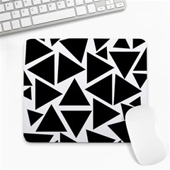 Template Black Triangle Large Mousepads by BangZart