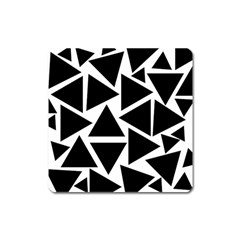 Template Black Triangle Square Magnet by BangZart