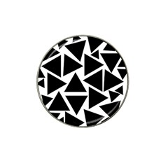 Template Black Triangle Hat Clip Ball Marker (4 Pack) by BangZart