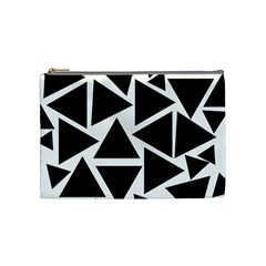 Template Black Triangle Cosmetic Bag (medium)  by BangZart