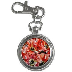 Tulips Flowers Spring Key Chain Watches by BangZart