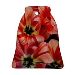 Tulips Flowers Spring Bell Ornament (two Sides) by BangZart