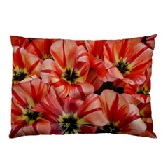 Tulips Flowers Spring Pillow Case (two Sides)