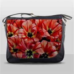 Tulips Flowers Spring Messenger Bags by BangZart