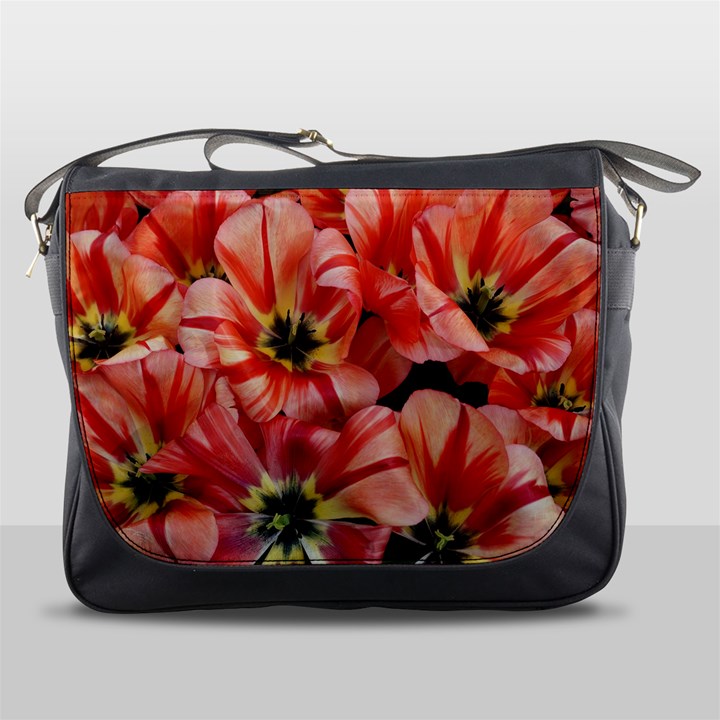 Tulips Flowers Spring Messenger Bags