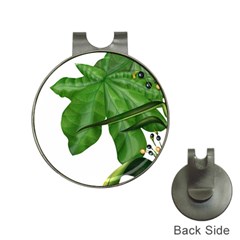 Plant Berry Leaves Green Flower Hat Clips With Golf Markers by BangZart