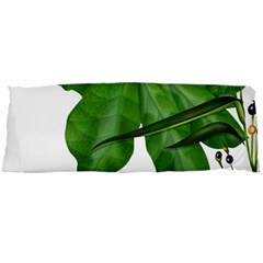 Plant Berry Leaves Green Flower Body Pillow Case Dakimakura (two Sides) by BangZart