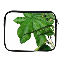 Plant Berry Leaves Green Flower Apple Ipad 2/3/4 Zipper Cases by BangZart