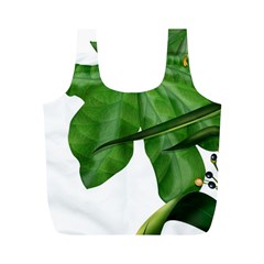 Plant Berry Leaves Green Flower Full Print Recycle Bags (m)  by BangZart