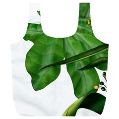 Plant Berry Leaves Green Flower Full Print Recycle Bags (l)  by BangZart