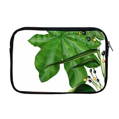 Plant Berry Leaves Green Flower Apple Macbook Pro 17  Zipper Case by BangZart