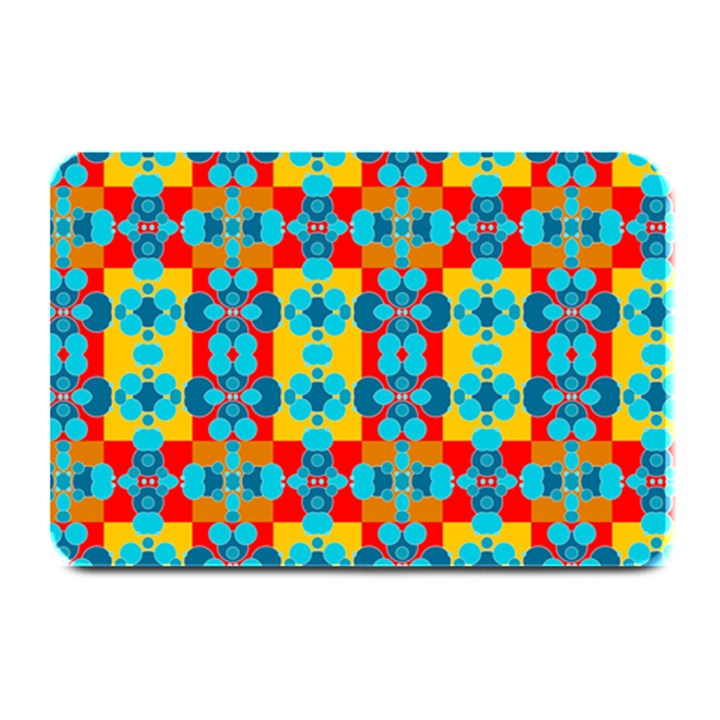 Pop Art Abstract Design Pattern Plate Mats