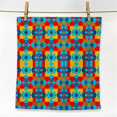 Pop Art Abstract Design Pattern Face Towel