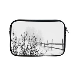 Snow Winter Cold Landscape Fence Apple Macbook Pro 13  Zipper Case by BangZart