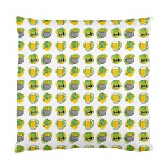 St Patrick S Day Background Symbols Standard Cushion Case (two Sides) by BangZart