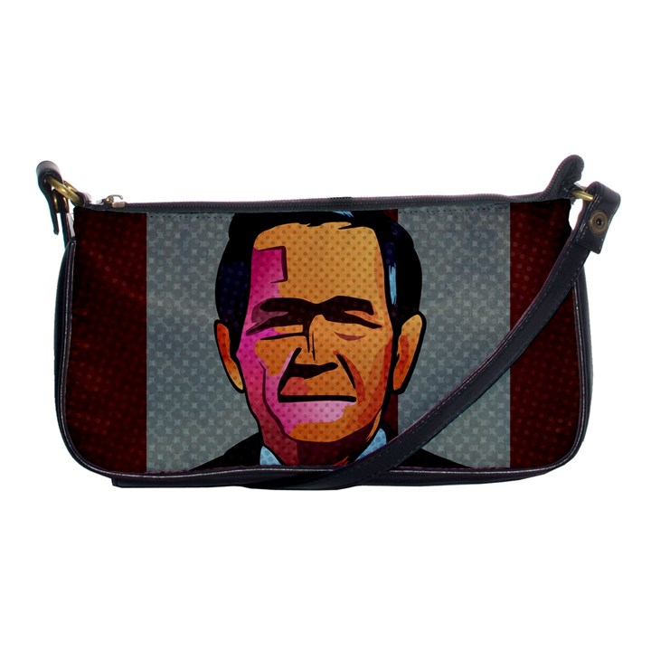 George W Bush Pop Art President Usa Shoulder Clutch Bags