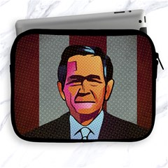 George W Bush Pop Art President Usa Apple Ipad 2/3/4 Zipper Cases by BangZart