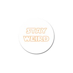 Stay Weird Golf Ball Marker (4 Pack) by Valentinaart