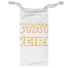 Stay Weird Jewelry Bag by Valentinaart