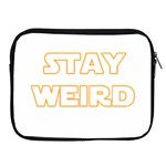 Stay weird Apple iPad 2/3/4 Zipper Cases Front