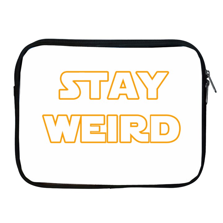 Stay weird Apple iPad 2/3/4 Zipper Cases