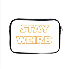 Stay Weird Apple Macbook Pro 15  Zipper Case by Valentinaart