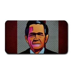 George W Bush Pop Art President Usa Medium Bar Mats by BangZart