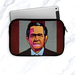 George W Bush Pop Art President Usa Apple Ipad Mini Zipper Cases by BangZart