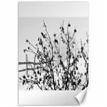 Snow Winter Cold Landscape Fence Canvas 20  x 30   19.62 x28.9  Canvas - 1