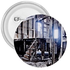 House Old Shed Decay Manufacture 3  Buttons by BangZart